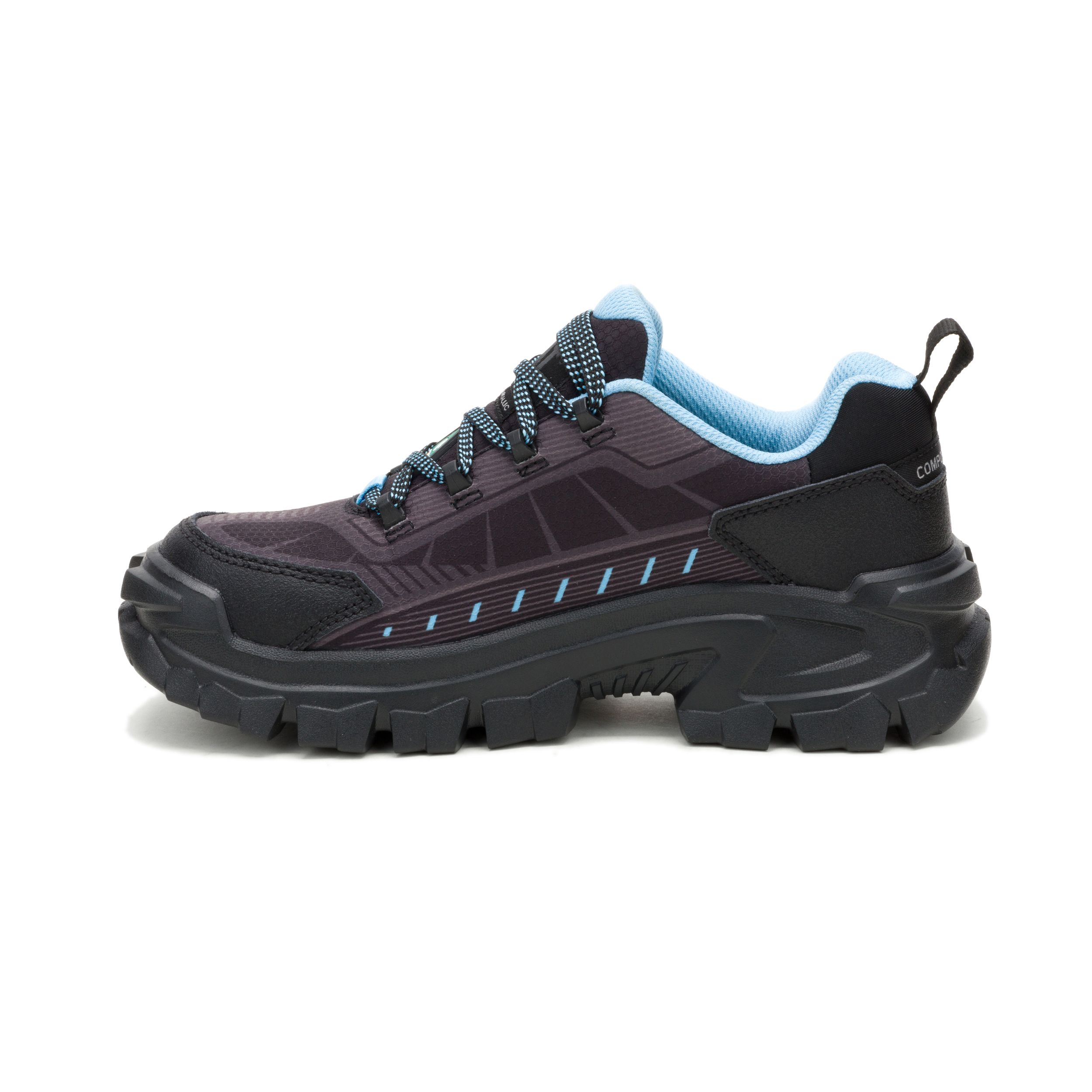 Caterpillar Women's Invader Sport Athletic Mesh Composite Toe Composite Plate Safety Shoes