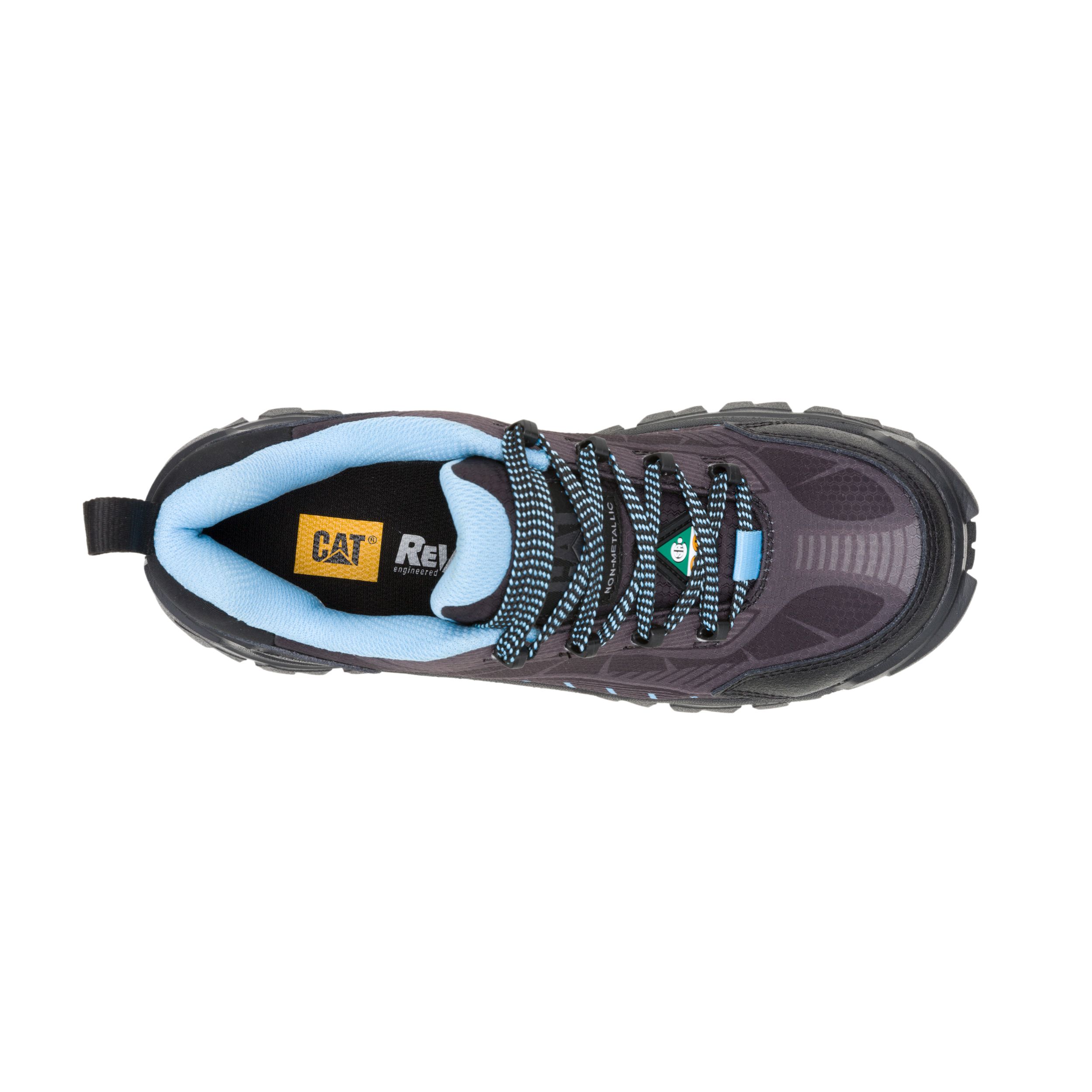 Caterpillar Women's Invader Sport Athletic Mesh Composite Toe Composite Plate Safety Shoes
