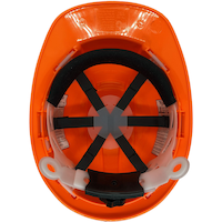 Casque de protection à haute visibilité conforme Type 1 Classe E et G unisexe, Workhorse Bottom_Flat