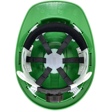 Casque de sécurité unisexe CSA type 1 - vert Bottom_Flat