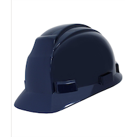 Workhorse Unisex CSA Type 1 Hard Hat - Dark Blue Front_Three_Fourths_Angled_Left