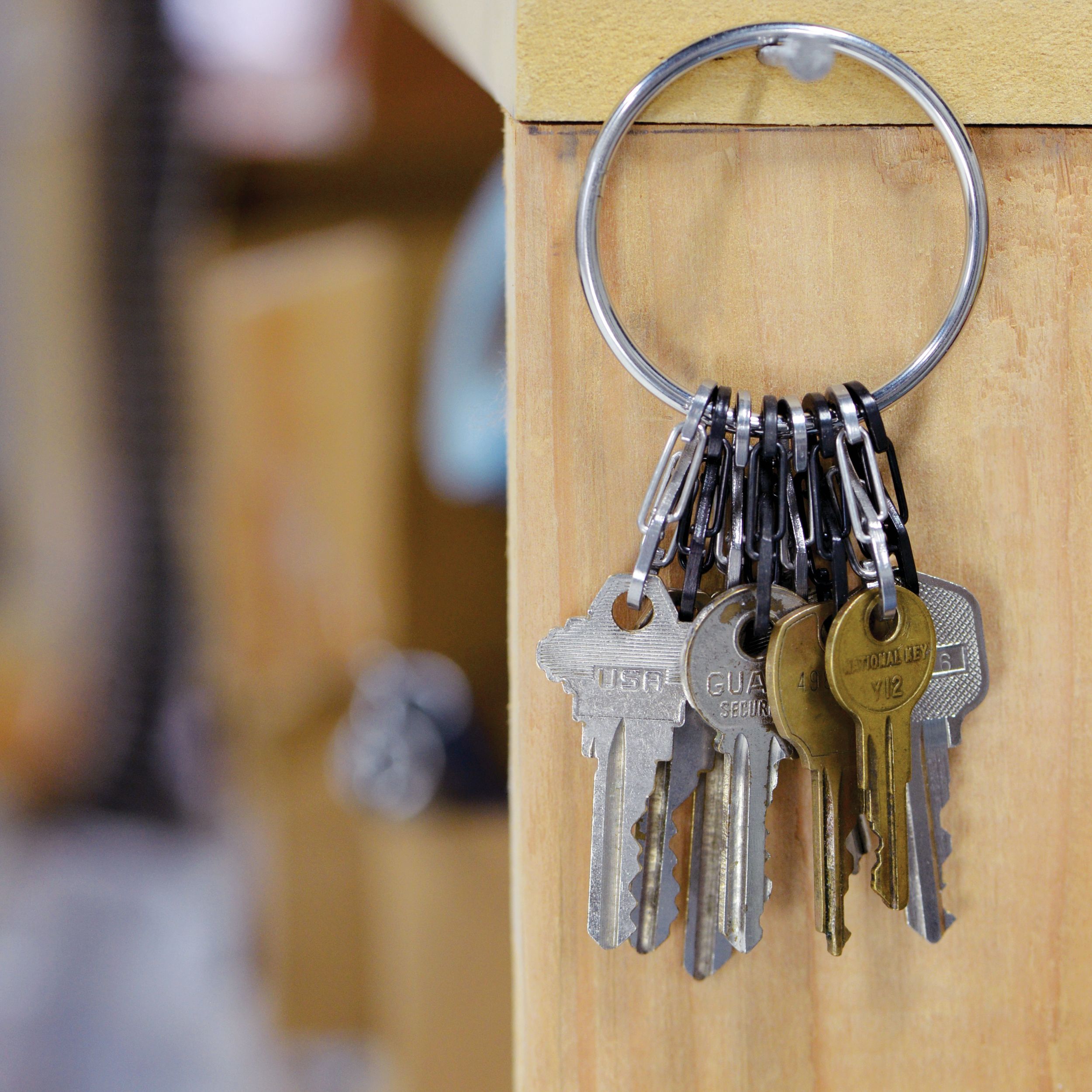 S-Biner BigRing en acier pour hommes, Nite Ize Front_Flat