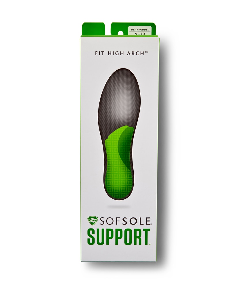 Sof Sole FIT High Arch Insoles, Shoe Inserts Marks