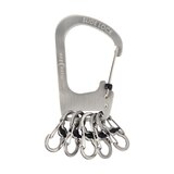 Porte-clés à verrou coulissant de Nite Ize Front_Flat