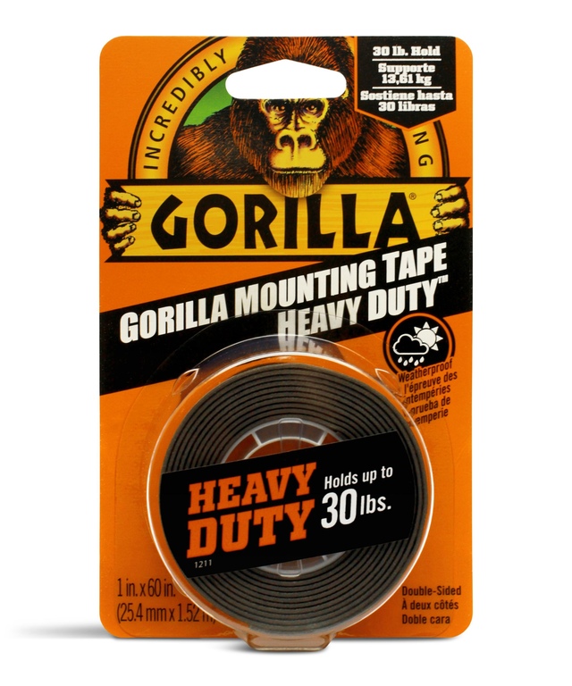 Ruban adhésif de montage Gorilla Glue, jusqu'à 30 lb
