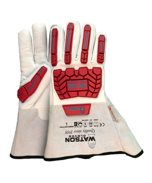 Gants Watson Gloves en peau de chèvre à doublure C100, résistants aux coupures, classification Ansi A5, Van Goat