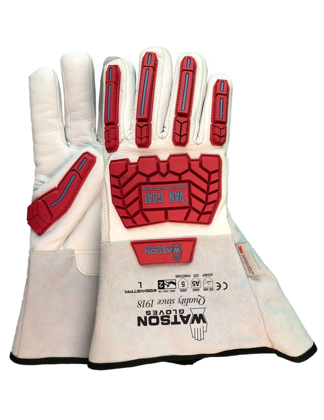 Watson Gloves Van Goat Ansi Cut A5 C100 Lined Goatskin Gloves