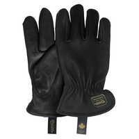 Watson Gloves The Duke Fleece Lined Black Gloves Composite_or_Mixed