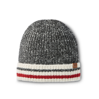 WindRiver Men's Heritage Wool Striped Cuff Toque Front_Flat