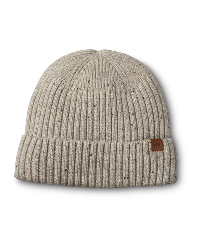 WindRiver Men's Heritage Cuffed Toque W/Patch Front_Flat