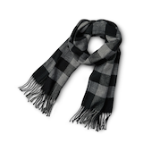 WindRiver Heritage Buffalo Check Scarf Overhead_Flat