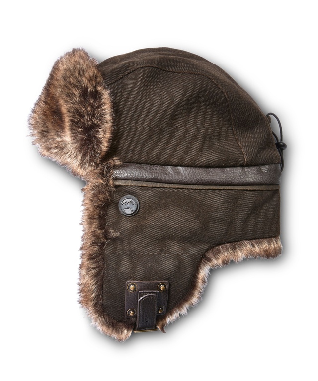 WindRiver Chapeau aviateur en toile, pour hommes