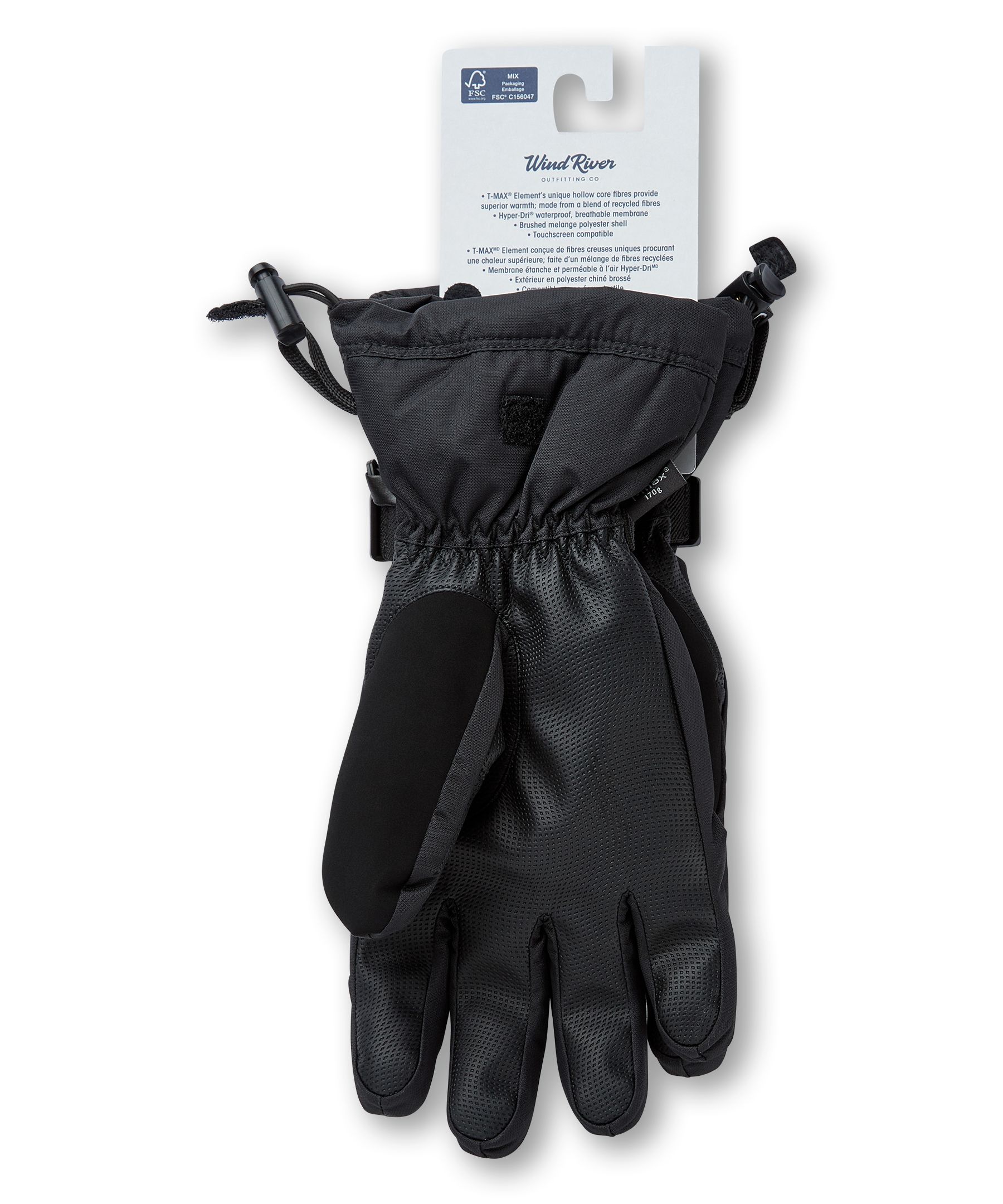 Gants T-Max/Hyper-Dri, WindRiver