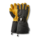 WindRiver Men's Deerskin T-Max Insulation Hyper-Dri Waterproof Winter Gloves - Black Gold Composite_or_Mixed