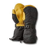 WindRiver Men's HYPER-DRI Waterproof and T-MAX HEAT Deer Skin Gauntlet Gloves - Gold Black Composite_or_Mixed