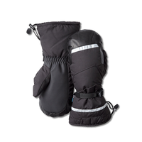 WindRiver Men's Supremacy T-Max Insulated Hyper-Dri Waterproof Gauntlet Mitts - Black Composite_or_Mixed