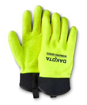 Dakota WorkPro Series Hi-Vis Ultra Grip Slip On Gloves