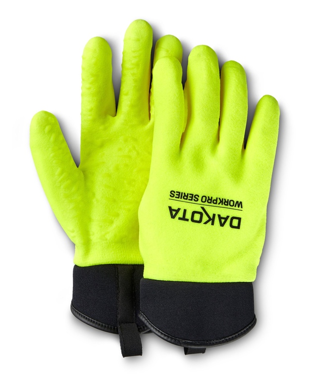 Gants à enfiler haute visibilité à forte prise, Dakota Workpro Series
