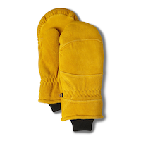 Dakota WorkPro Series Deerskin Gauntlet Sherpa Lined Mittens Composite_or_Mixed