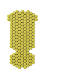 Carhartt Unisex Lightweight XRD Impact Protection Knee Pad Insert - Acid Green Overhead_Flat