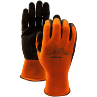 Gants John Watson en polyester haute visibilité avec paume en latex gaufré pour hommes, paquet de 6 paires Composite_or_Mixed