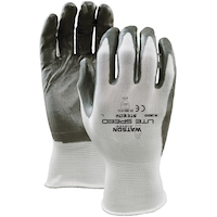 Gants en nylon recouvert de nitrile robustes au fini légèrement texturé, Watson Gloves, paquet de 12 Composite_or_Mixed