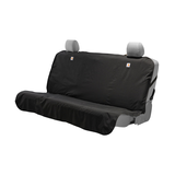 Carhartt Dog and Pet Water Repellent Coverall Bench Seat Cover - Black Front_Angled_Left