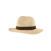 Denver Hayes Chapeau compressible en polyester tressé Front_Angled_Left