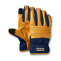 Gants de conduite Dryhide en cuir de peau de vache séchée et en spandex, Dakota Workpro Series Composite_or_Mixed