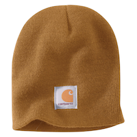 Carhartt Men's Uncuffed Knit Beanie Front_Flat