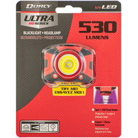 Lampe frontale à faisceau étroit, 530 lumens, Dorcy Front_Flat