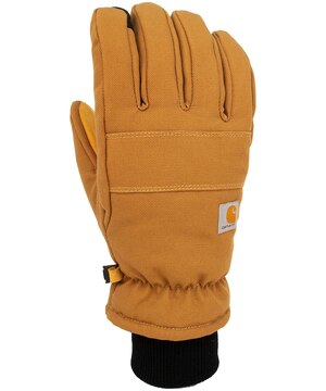 Gants de travail isolés en cuir synthétique ultradoux à séchage rapide, Carhartt