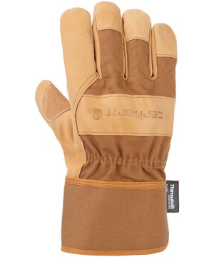Gants de travail d'hiver en coutil et en cuir synthétique, Carhartt