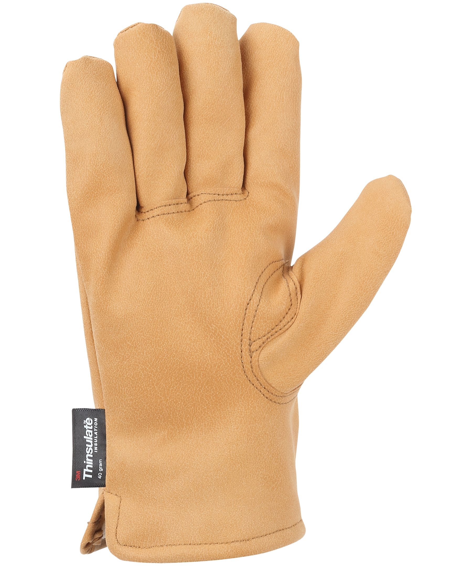 Carhartt Men's Synthetic Leather Driver Work Gloves - Carhartt Brown