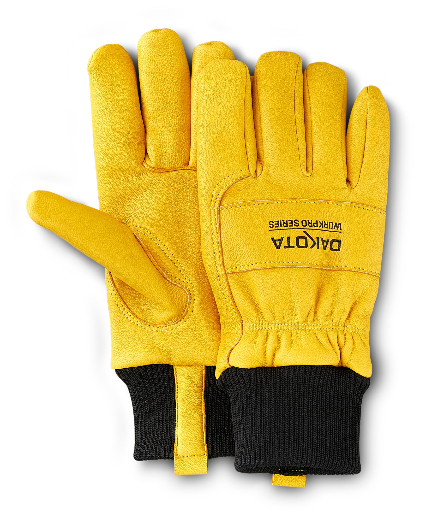Dakota Workpro Series Men's Goatskin T-Max Gloves - Gold