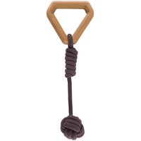 Jouet souque à la corde avec poignée en caoutchouc, Carhartt Front_Flat