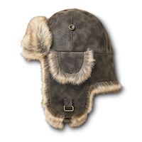 Chapeau aviateur en faux suède, WindRiver Side_Left