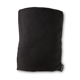 WindRiver Men's T-Max Fleece Neckwarmer - Black Front_Flat