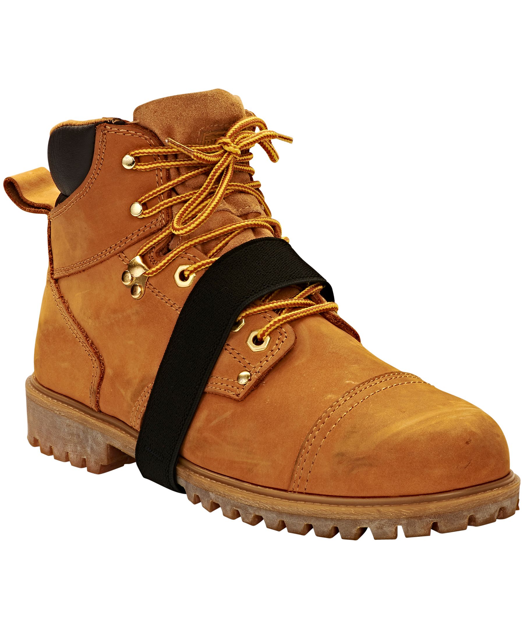 Stabilicers Unisex STABILicers Pull On Ice and Snow Rubber Winter Mid Cleats - Black