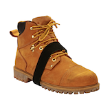 Stabilicers Crampons intermédiaires à enfiler en caoutchouc pour la glace et la neige unisexes, noire, Stabilicers Front_Three_Fourths_Angled_Right