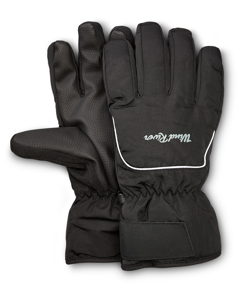 WindRiver Men's T-Max Ski Gloves with Reflective Trim | Marks