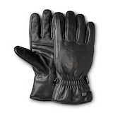 WindRiver Men's Goatskin Leather T-Max Insulated Gloves with Snaps - Black Composite_or_Mixed
