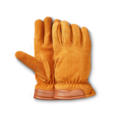 Gants T-Max en peau de daim fendue avec boutons-pression pour hommes, WindRiver