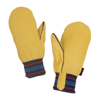 Mitaines d'hiver en cuir avec doublure en peluche, Tough Duck