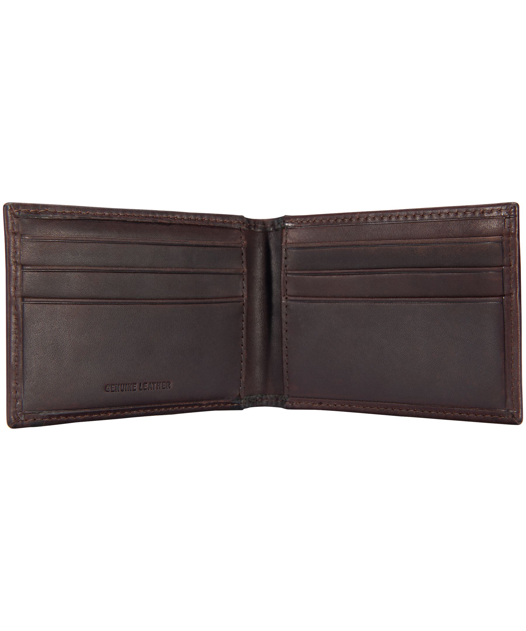 Portefeuille magnétique en cuir huilé et tanné avec attache magnétique pour devises et pochette frontale pour hommes, Carhartt Front_Flat