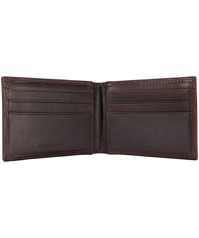 Portefeuille magnétique en cuir huilé et tanné avec attache magnétique pour devises et pochette frontale pour hommes, Carhartt Front_Flat