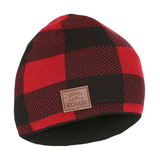Kombi Men's Buffalo Plaid Fleece Lined Toque Front_Angled_Right