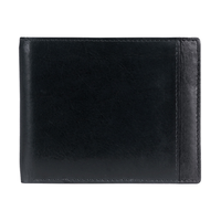 Mancini Leather Goods Men's Casablanca RFID Secure Billfold Wallet Front_Flat