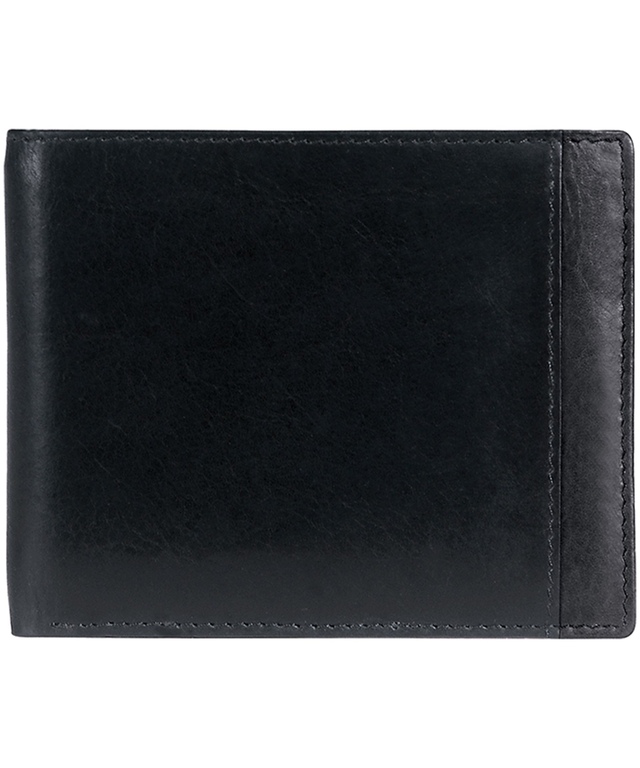 Mancini Leather Goods Men's Casablanca RFID Secure Billfold Wallet