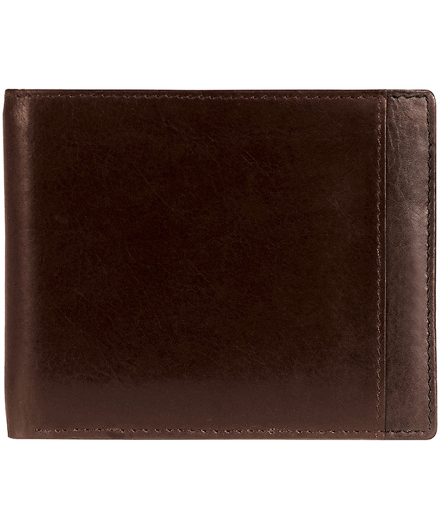 Mancini Leather Goods Men's Casablanca RFID Secure Billfold Wallet
